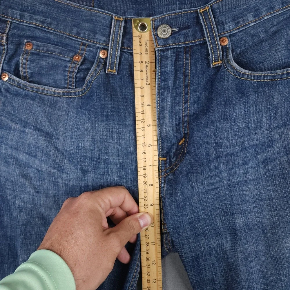 Levi's 527 Slim Bootcut Jeans Mens 30x30 Blue Denim Medium Wash